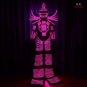 Full color Led robot costume for show